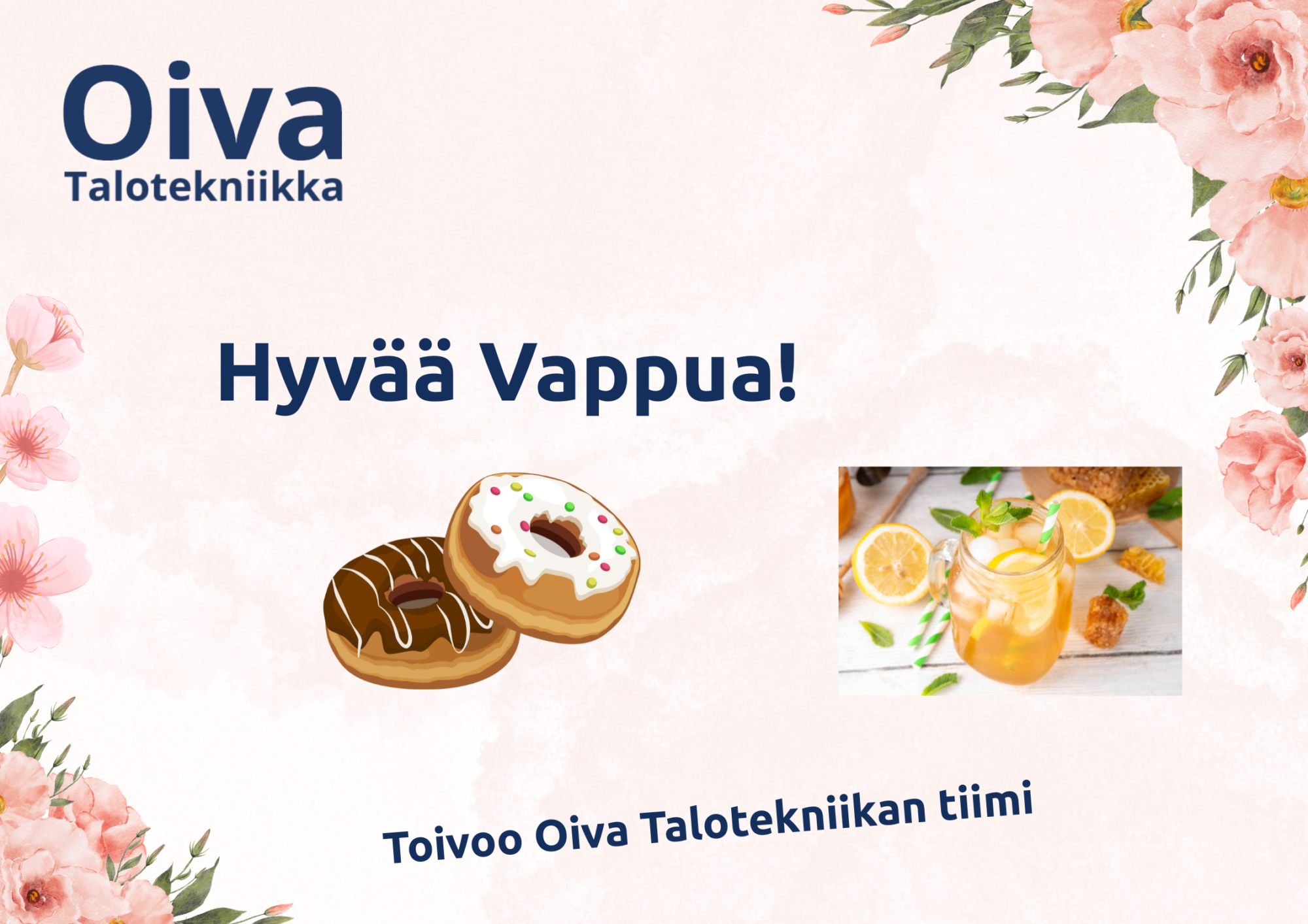 Oiva Talotekniikan vapputervehdys